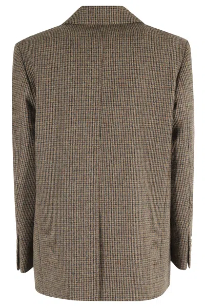 Dunst Unisex Classic 2 Button Blazer In Brown