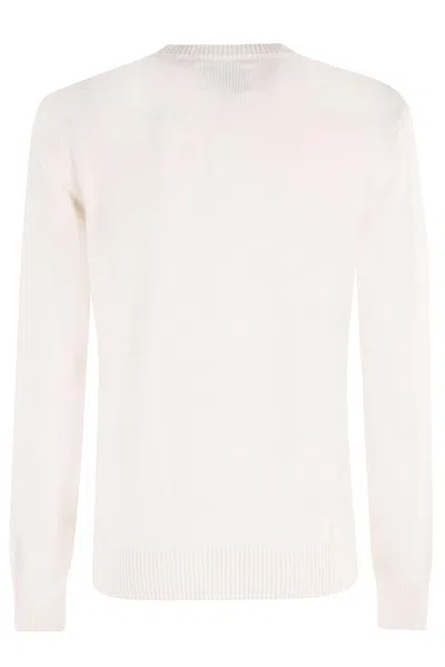 Mc2 Saint Barth New Crewneck Sweater In Neutral