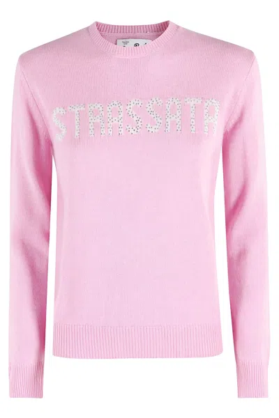 Mc2 Saint Barth New Crewneck Sweater In Pink