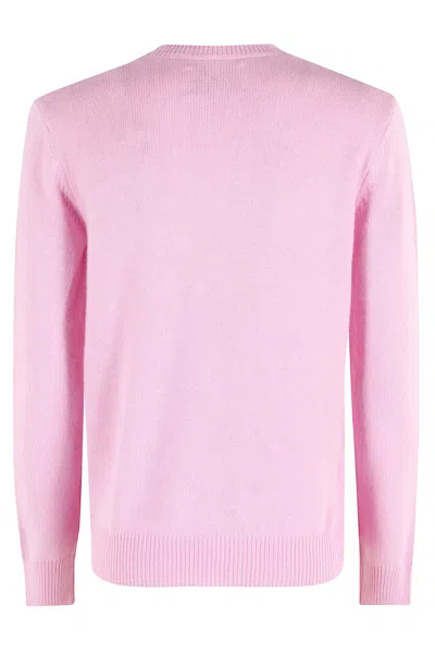 Mc2 Saint Barth New Crewneck Sweater In Pink