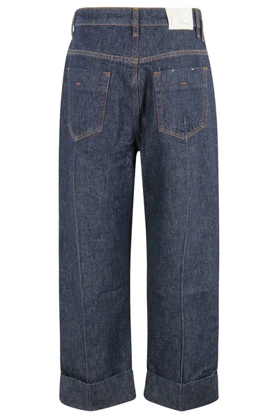 Tela Pantalone Brooklyn Denim In Blue