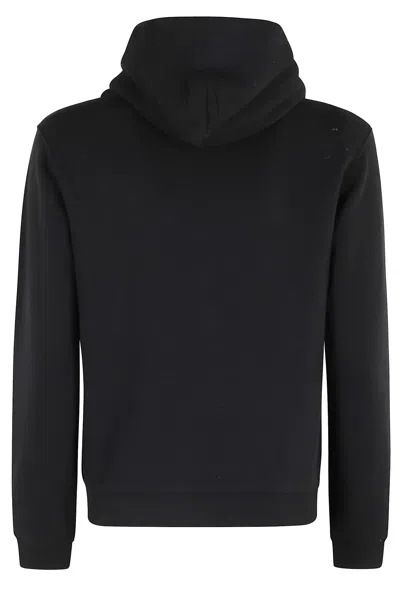 Polo Ralph Lauren Felpa In Misto Cotone Nero Donna In Black