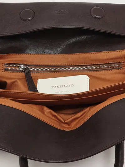 Zanellato Dotta Tabacco S Shoulder Bag In Brown