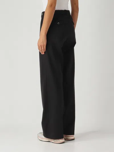 Nine In The Morning Blenda Straight Trousers In Black