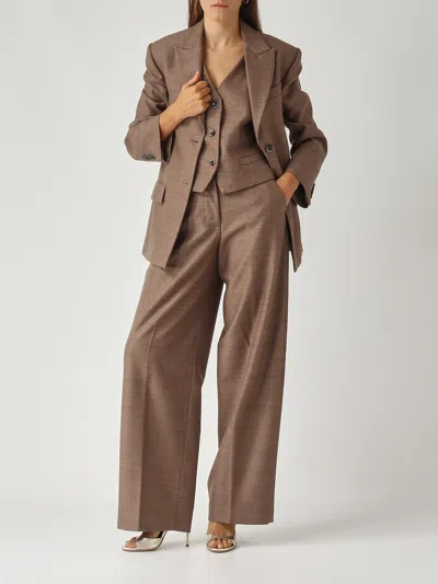 Nine In The Morning Ariele Jacket In Brown