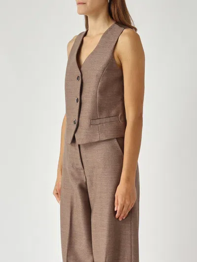 Nine In The Morning Ariele Jacket In Brown