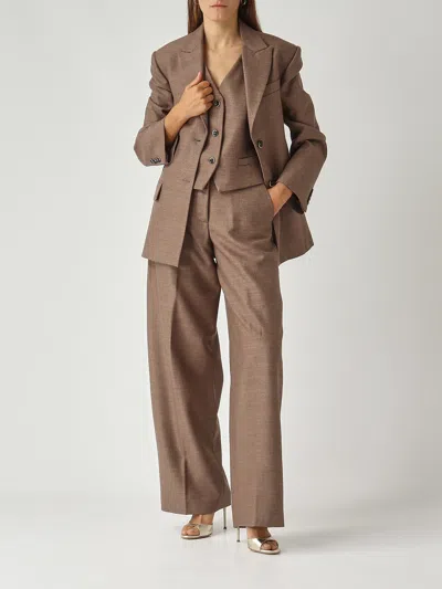 Nine In The Morning Nancy Trousers In Brown