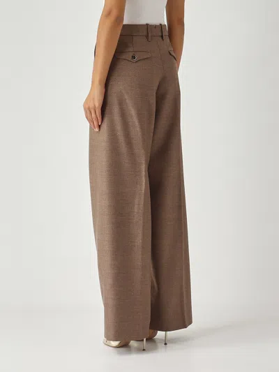 Nine In The Morning Nancy Trousers In Brown