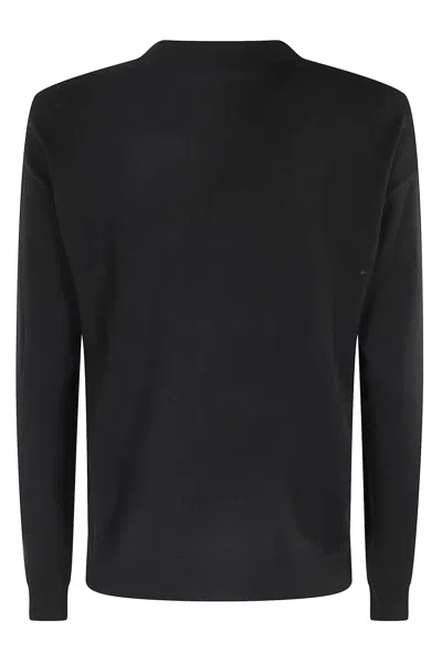 Weekend Max Mara V-neck Sweater In Black