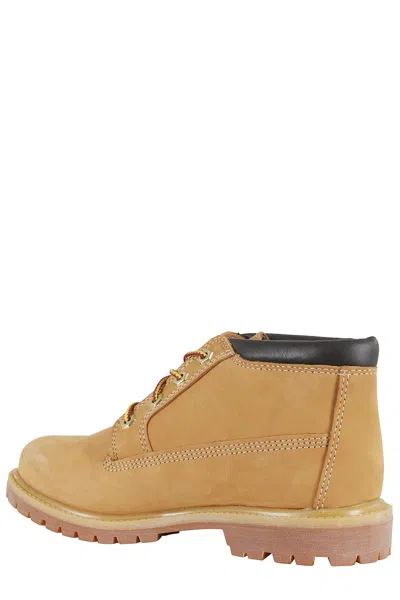 Timberland Nellie Mid Lace Up Waterproof Chukka Boot In Nude