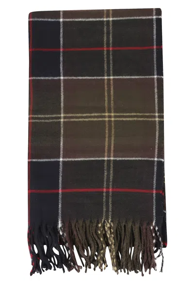 Barbour Dover Beanie Scarf In Black