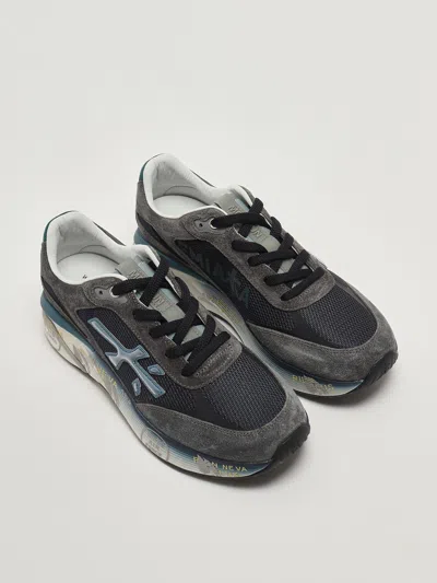 Premiata Moerun Var. 7772 Sneaker In Gray