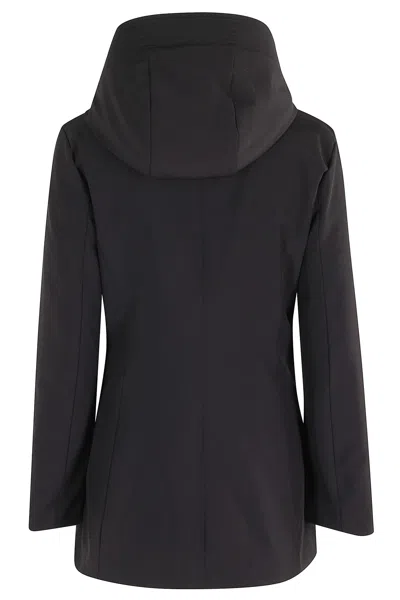 Woolrich New Firth Down Parka In Black