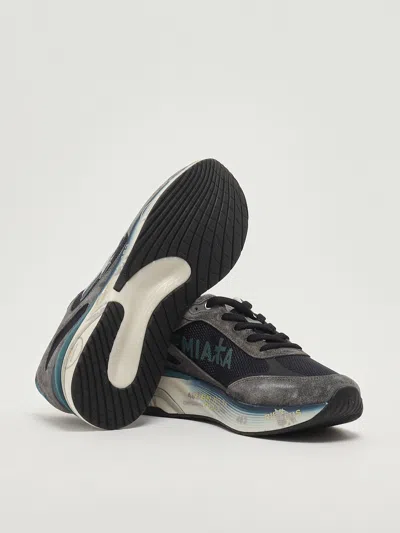 Premiata Moerun Var. 7772 Sneaker In Gray