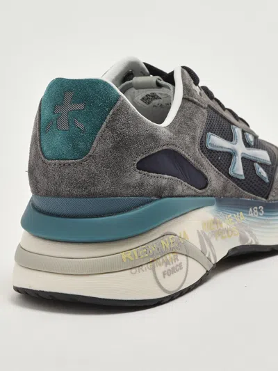 Premiata Moerun Var. 7772 Sneaker In Gray