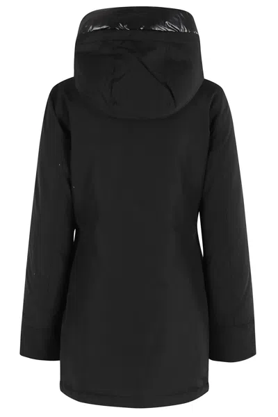 Woolrich Arctic Hooded Parka In Black