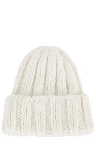 Woolrich Chunky Beanie In Neutral