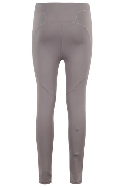 Adidas By Stella Mccartney Adidas By Stella Mc Cartney Logo Leggings In Gray