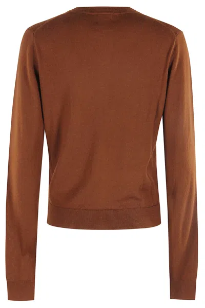 Herskind Roselle Buttoned Cardigan In Brown