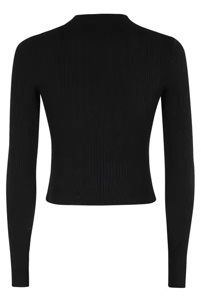 Diesel M-olina Black Jersey In Black