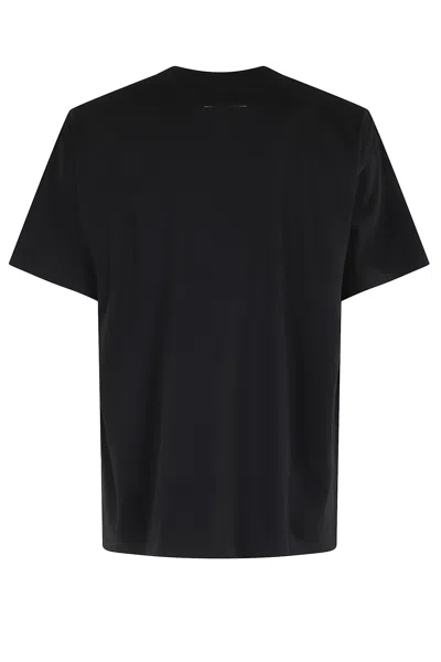 Mm6 Maison Margiela Mm6 By Maison Margiela Oversized T-shirt With Contrasting Pocket Detail In Black