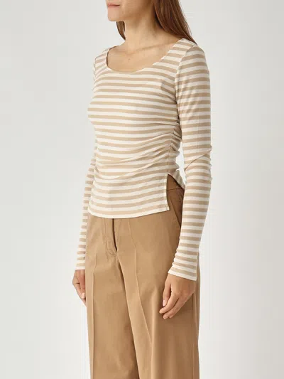 Max Mara Africa Blouse In Neutral