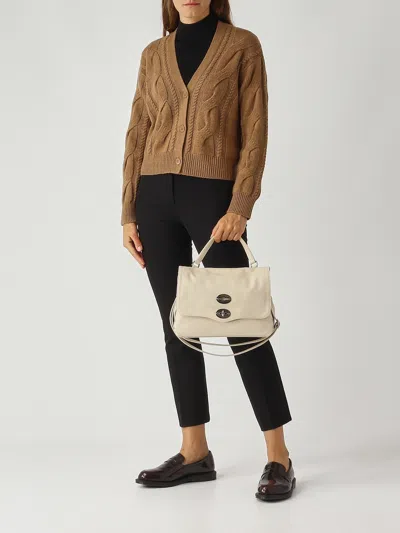 Max Mara Aladino Cardigan In Brown
