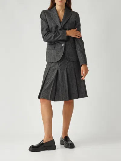 Max Mara Peter Skirt In Green