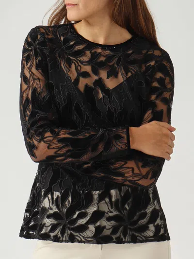 Max Mara Plinio Blouse In Black