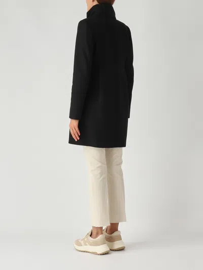 Fay Romantic Coat Foderato Coat In Black