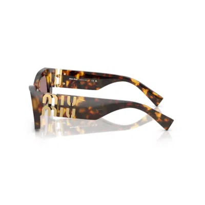 Miu Miu Woman Sunglass Mu 09ws In Pink