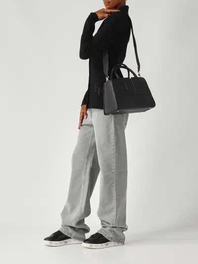 Elisabetta Franchi Viscose Sweater In Black