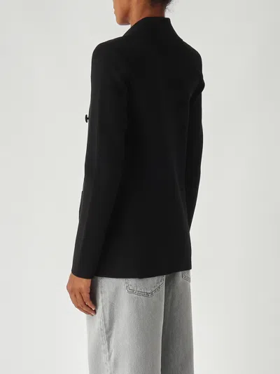 Elisabetta Franchi Viscose Sweater In Black