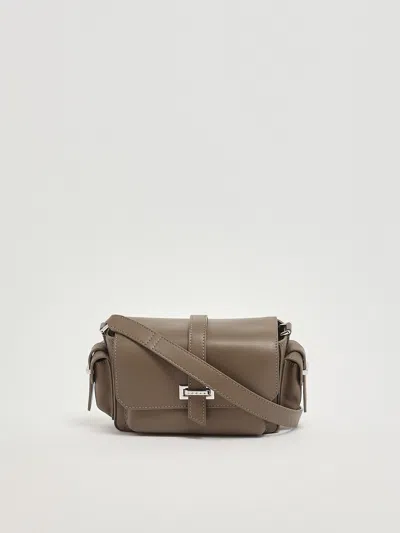 Hogan H01r Flap Bag Piccola Clutch In Nude