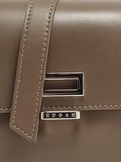 Hogan H01r Flap Bag Piccola Clutch In Nude