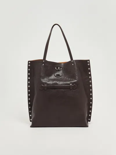 Zanellato A Spasso Tabacco Shoulder Bag In Brown