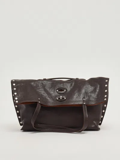 Zanellato A Spasso Tabacco Shoulder Bag In Brown