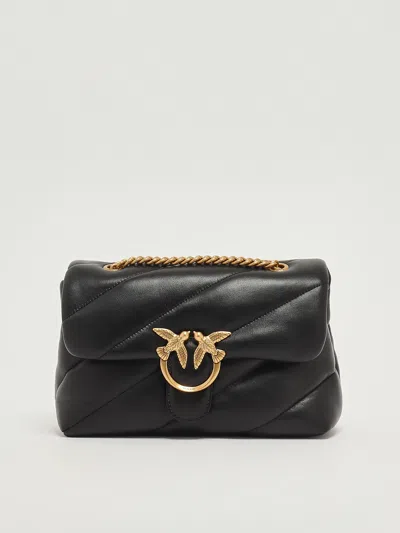 Pinko Love Puff Classic Shoulder Bag In Black
