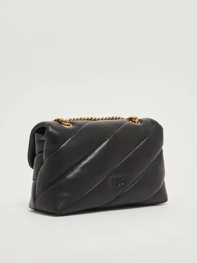 Pinko Love Puff Classic Shoulder Bag In Black