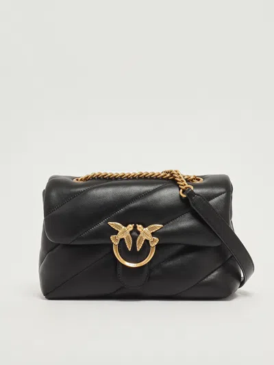Pinko Love Puff Classic Shoulder Bag In Black