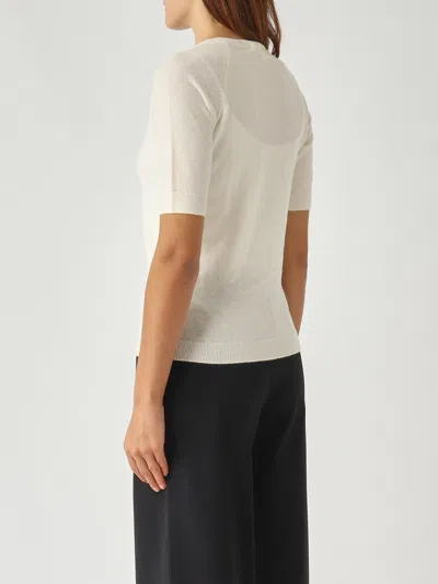 Max Mara Cortona Blouse In White