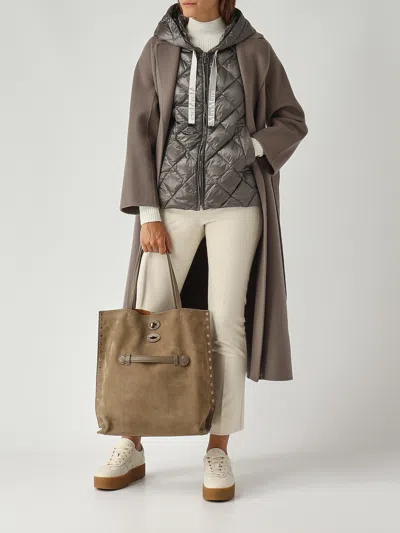 Max Mara The Cube Spacegi Jacket In Gray