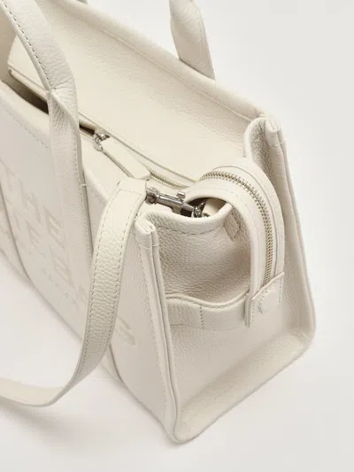 Marc Jacobs Leather Tote In Neutral