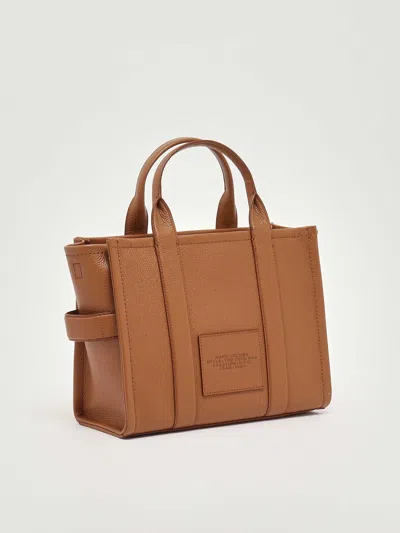 Marc Jacobs Leather Tote In Brown