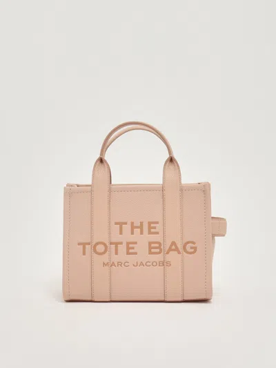 Marc Jacobs Leather Tote In Pink