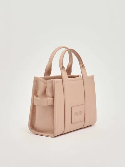 Marc Jacobs Leather Tote In Pink