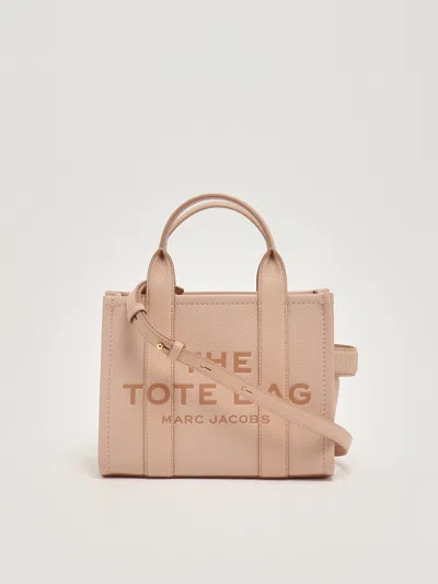 Marc Jacobs Leather Tote In Pink
