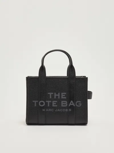 Marc Jacobs Leather Tote In Black