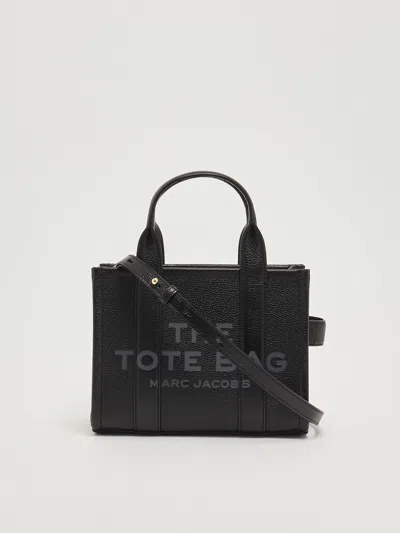Marc Jacobs Leather Tote In Black