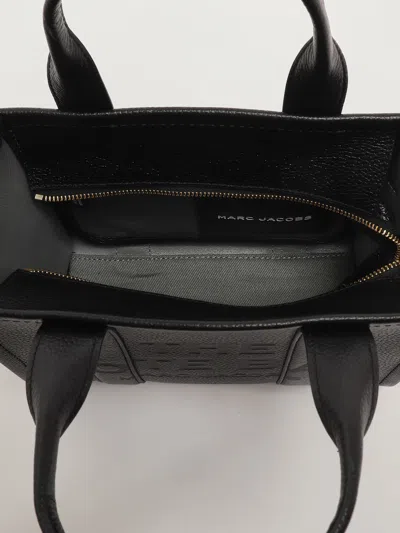 Marc Jacobs Leather Tote In Black